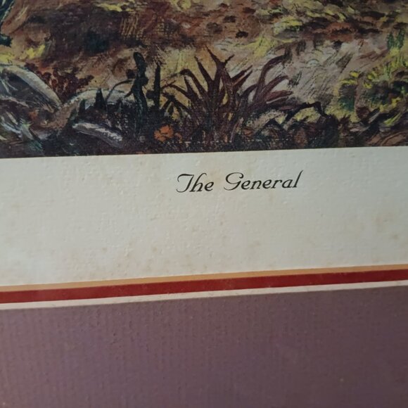 Short Print The General Framed Picture - Picture 3 of 4